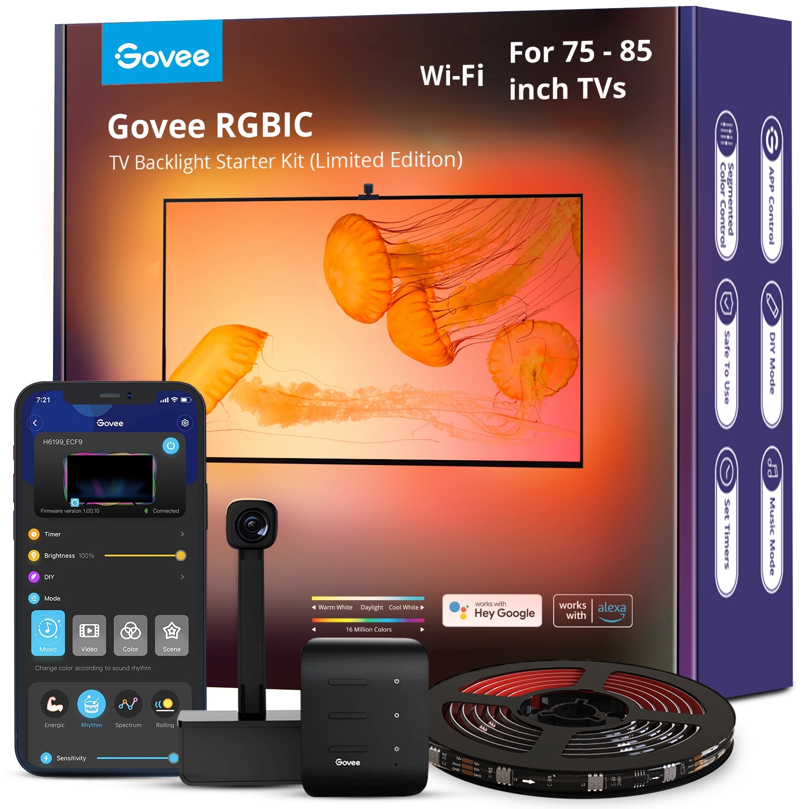 Govee RGBIC TV Backlight Starter Kit 75