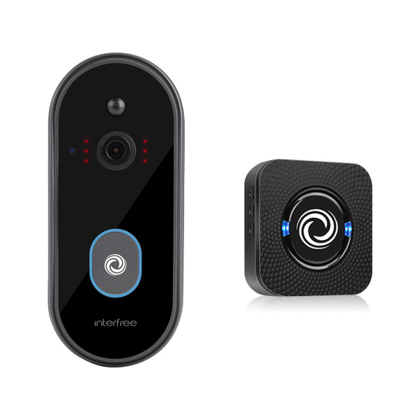 Wireless video doorbell camera